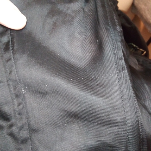 Zara Black & Gold Lame´ Puffed Sleeve Special Occasion Cropped Top - Picture 12 of 15